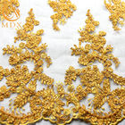 MDX Golden Payet Net Bordir Renda Lebar 135cm Untuk Tekstil