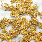 MDX Golden Payet Net Bordir Renda Lebar 135cm Untuk Tekstil