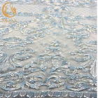 Soft Touching Sparkly Lace Fabric Bordir Mesh Lebar 135cm Untuk Dressmaking
